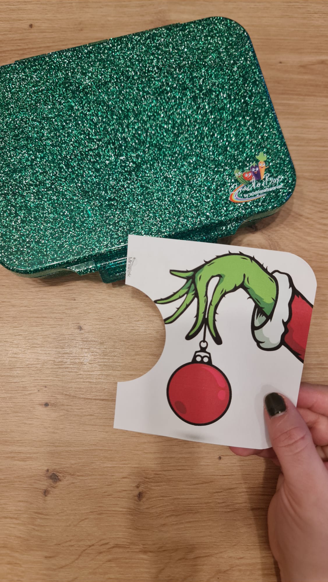 SnackiBox Bundle - Grün Glitzer